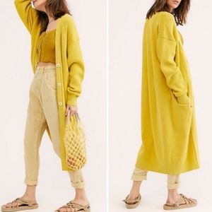 NWOT - Free People Run to You Duster Cardigan